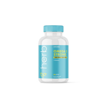 Omega-3 Strong 1000 mg (EPA 330/ DHA 220) 90 Capsules - front